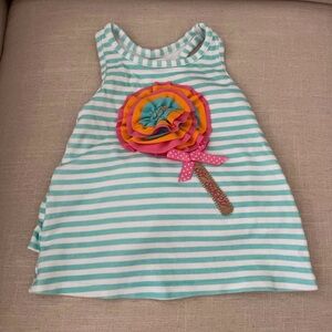 Mud Pie Baby Girls Lollipop Dress Sz 9-12M